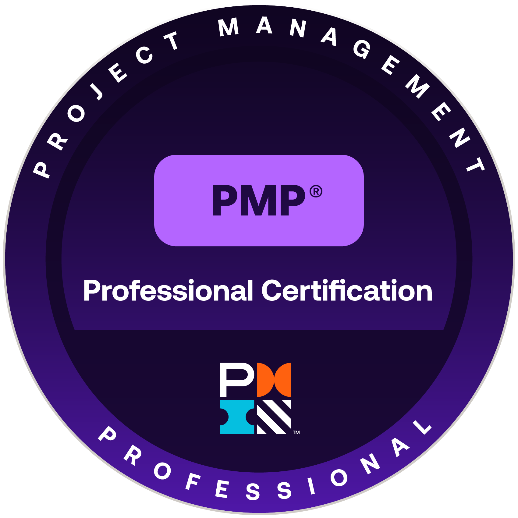 PMP credential badge
